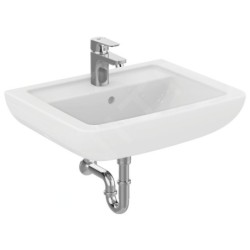 Ideal Standard Eurovit - Lavabo 600x460x190 mm, un trou pour mitigeur, blanc V302701