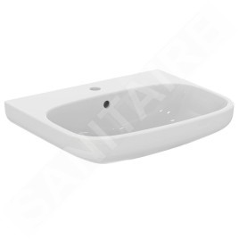 Ideal Standard i.Life A - Lavabo 600x480 mm, avec trop-plein, trou pour robinetterie, blanc T470501