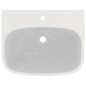 Ideal Standard i.Life A - Lavabo 600x480 mm, avec trop-plein, trou pour robinetterie, blanc T470501