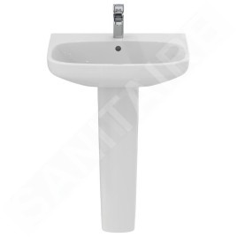 Ideal Standard i.Life A - Lavabo 600x480 mm, avec trop-plein, trou pour robinetterie, blanc T470501