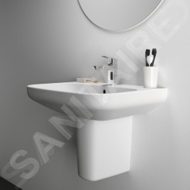 Ideal Standard i.Life A - Lavabo 600x480 mm, avec trop-plein, trou pour robinetterie, blanc T470501