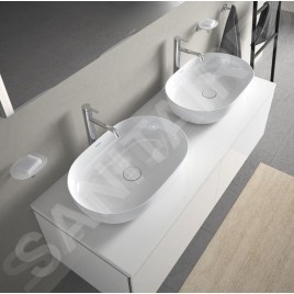 Duravit Luv - Vasque, 600x400 mm, sans trop-plein, blanc 0379600000