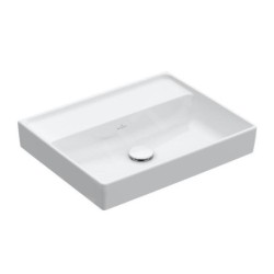 Villeroy & Boch Collaro - Meuble lavabo 600x470 mm, sans trop-plein, sans trou de robinetterie, blanc alpin 4A336301