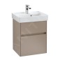 Villeroy & Boch Collaro - Lave-mains 500x400 mm, avec trop-plein, un trou de robinetterie, blanc alpin 43345001