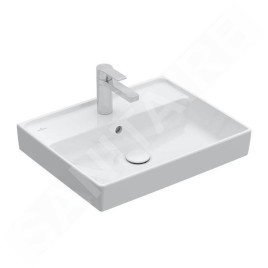 Villeroy & Boch Collaro - Lavabo 550x440 mm, avec trop-plein, trou de robinetterie, blanc alpin 4A335501