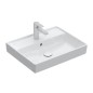 Villeroy & Boch Collaro - Lavabo 550x440 mm, avec trop-plein, trou de robinetterie, blanc alpin 4A335501 Villeroy & Boch Collaro - Lavabo 550x440 mm, avec trop-plein, trou de robinetterie, blanc alpin 4A335501