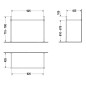 Duravit Vero - Support métallique pour lavabo, chrome, support pour lavabo Vero 045410 0030671000 Duravit Vero - Support métallique pour lavabo, chrome, support pour lavabo Vero 045410 0030671000