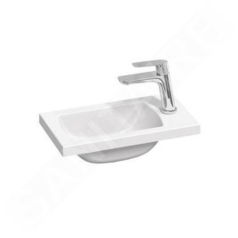 Ravak Classic II - Lave-main 400x220 mm, sans trop-plein, trou pour robinet, blanc XJX01140004