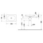Duravit Viu - Vasque 600x415 mm, blanc alpin 2358600000 Duravit Viu - Vasque 600x415 mm, blanc alpin 2358600000