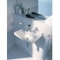 Duravit Starck 3 - Lave-mains 450x320 mm, avec un trou pour robinet, blanc 0750450000