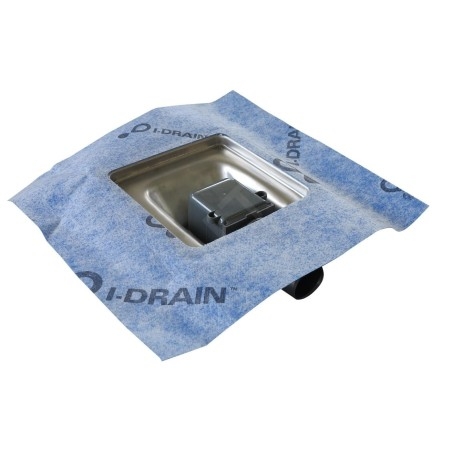 I-Drain Square - Siphon de sol en acier inoxydable Linear, 150x150 mm ID4MSQ0150