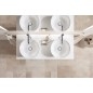 Duravit White Tulip - Lavabo, diamètre 430 mm, DuraCeram, blanc 2362430079 Duravit White Tulip - Lavabo, diamètre 430 mm, DuraCeram, blanc 2362430079