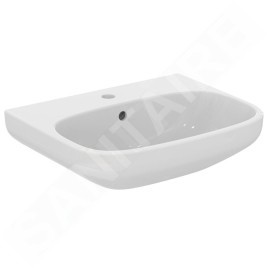 Ideal Standard i.Life A - Lavabo 550x440 mm, avec trop-plein, trou pour robinetterie, blanc T470601
