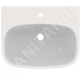Ideal Standard i.Life A - Lavabo 550x440 mm, avec trop-plein, trou pour robinetterie, blanc T470601