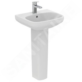 Ideal Standard i.Life A - Lavabo 550x440 mm, avec trop-plein, trou pour robinetterie, blanc T470601