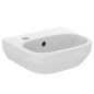 Ideal Standard i.Life A - Lave-mains 350x300 mm, avec trop-plein, trou pour robinetterie à gauche, blanc T470901