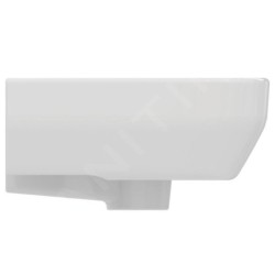 Ideal Standard i.Life A - Lave-mains 350x300 mm, avec trop-plein, trou pour robinetterie à gauche, blanc T470901