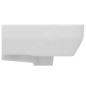 Ideal Standard i.Life A - Lave-mains 350x300 mm, avec trop-plein, trou pour robinetterie à gauche, blanc T470901