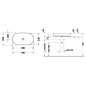 Duravit Luv - Vasque, 700x400 mm, sans trop-plein, blanc 0379700000 Duravit Luv - Vasque, 700x400 mm, sans trop-plein, blanc 0379700000