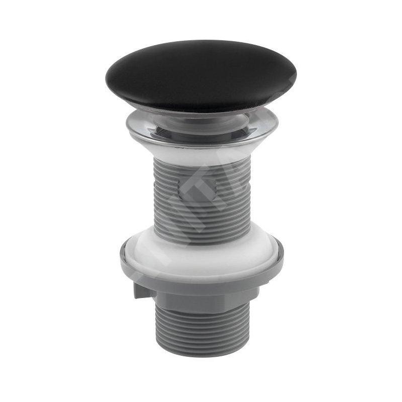 Sapho Infinity - Bonde de lavabo, Click Clack, noir mat 38TP0163I