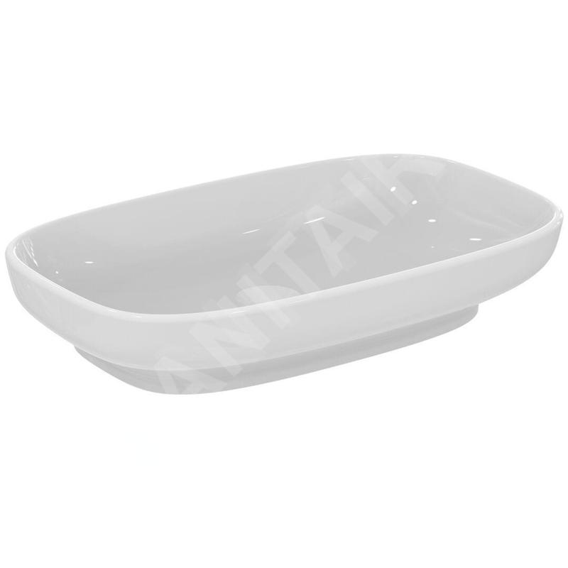 Ideal Standard i.Life B - Lavabo à poser 60x37 cm, sans trop-plein, blanc T508701 Ideal Standard i.Life B - Lavabo à poser 60x37 cm, sans trop-plein, blanc T508701