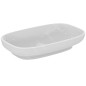 Ideal Standard i.Life B - Lavabo à poser 60x37 cm, sans trop-plein, blanc T508701 Ideal Standard i.Life B - Lavabo à poser 60x37 cm, sans trop-plein, blanc T508701