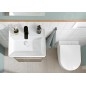 Villeroy & Boch Collaro - Lave-mains 450x370 mm, avec trop-plein, un trou de robinetterie, blanc alpin 43344501