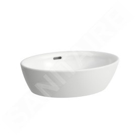 Laufen Pro - Lavabo, 520x390 mm, sans trou pour robinetterie, blanc H8129640001091
