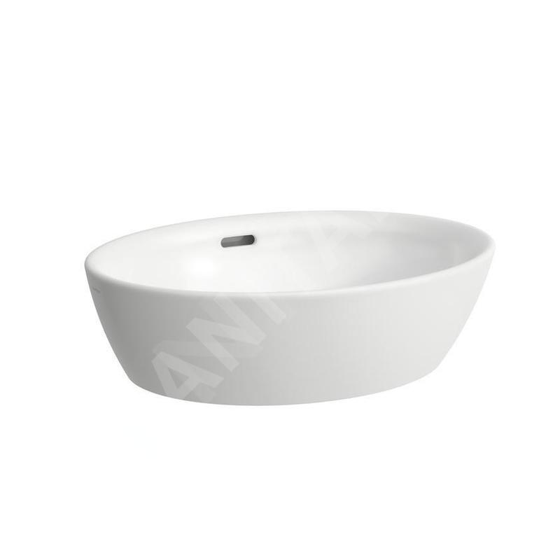 Laufen Pro - Lavabo, 520x390 mm, sans trou pour robinetterie, blanc H8129640001091 Laufen Pro - Lavabo, 520x390 mm, sans trou pour robinetterie, blanc H8129640001091