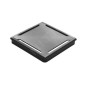 I-Drain Square - Grille en étoile 150x150 mm, pour entrée au sol, double face IDROSQ0150U