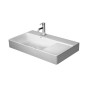 Duravit DuraSquare - Lavabo 800x470 mm, avec un trou pour robinet à gauche, DuraCeram, avec WonderGliss, blanc alpin 23488000411 Duravit DuraSquare - Lavabo 800x470 mm, avec un trou pour robinet à gauche, DuraCeram, avec WonderGliss, blanc alpin 23488000411