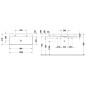 Duravit DuraSquare - Meuble-lavabo double 1000x470 mm, avec 2 trous pour robinet, DuraCeram, blanc alpin 2353100072 Duravit DuraSquare - Meuble-lavabo double 1000x470 mm, avec 2 trous pour robinet, DuraCeram, blanc alpin 2353100072