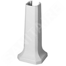 Duravit 1930 - Colonne, 296 x 280 mm, blanc , avec WonderGliss 08579000001