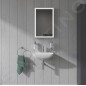 Duravit ME by Starck - Lave-mains 450x320 mm, avec 1 trou et trop-plein, avec WonderGliss, blanc 07194500001