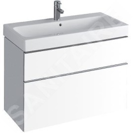Geberit iCon - Lavabo, 900x485 mm, avec KeraTect, blanc 124090600