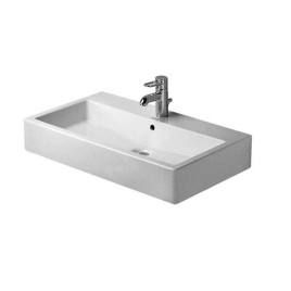 Duravit Vero - Lavabo 700x470 mm, avec un trou pour robinetterie, blanc alpin 0454700000