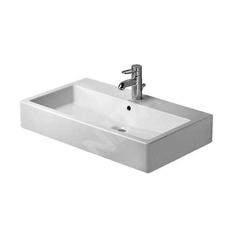 Duravit Vero - Lavabo 700x470 mm, avec un trou pour robinetterie, blanc alpin 0454700000 Duravit Vero - Lavabo 700x470 mm, avec un trou pour robinetterie, blanc alpin 0454700000