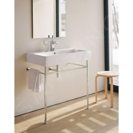 Duravit Vero - Lavabo 700x470 mm, avec un trou pour robinetterie, blanc alpin 0454700000