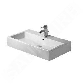 Duravit Vero - Meuble-lavabo 700x470 mm, avec un trou pour robinetterie, blanc alpin 0454700027