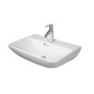 Duravit ME by Starck - Lavabo Compact, 600x400 mm, avec 1 trou, blanc alpin 2343600000 Duravit ME by Starck - Lavabo Compact, 600x400 mm, avec 1 trou, blanc alpin 2343600000