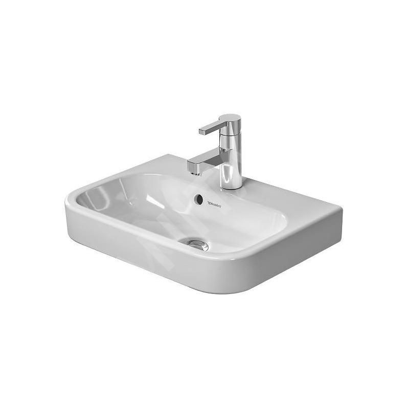 Duravit Happy D.2 - Lave-mains 500x360 mm, avec un trou pour mitigeur, blanc alpin 0710500000