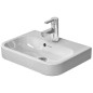 Duravit Happy D.2 - Lave-mains 500x360 mm, avec un trou pour mitigeur, blanc alpin 0710500000