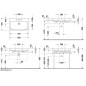 Duravit Happy D.2 - Meuble-lavabo 800x505 mm, avec un trou pour robinetterie, blanc alpin 2318800000 Duravit Happy D.2 - Meuble-lavabo 800x505 mm, avec un trou pour robinetterie, blanc alpin 2318800000