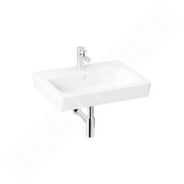 Jika Lyra plus - Lavabo 600x450 mm, avec trop-plein, avec trou pour robinet, blanc H8103820001041