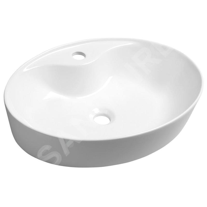 Sapho Lavabos - Lavabo Mariana 580x415 mm, sans trop-plein, blanc AR483 Sapho Lavabos - Lavabo Mariana 580x415 mm, sans trop-plein, blanc AR483
