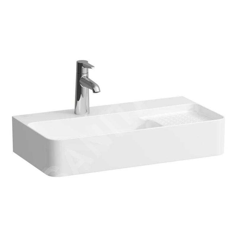 Laufen VAL - Lave-main 60x31 mm, sans trop-plein, trou pour robinet, blanc H8152850001041