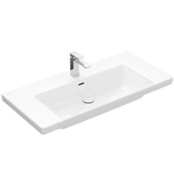 Villeroy & Boch Subway 3.0 - Lavabo 1000x470 mm, avec trop-plein, trou pour robinet, blanc alpin 4A70A501