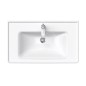 Duravit D-Neo - Lavabo 800x480 mm, 1 trou pour robinetterie, blanc 2367800000
