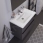 Duravit D-Neo - Lavabo 800x480 mm, 1 trou pour robinetterie, blanc 2367800000