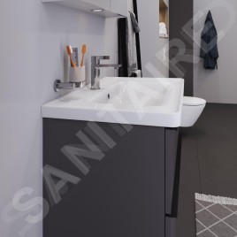 Duravit D-Neo - Lavabo 800x480 mm, 1 trou pour robinetterie, blanc 2367800000